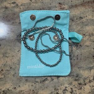 Mint and Lily Everyday Pearl Bracelet Stacking Set